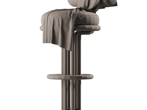 Kaya Bar Chair 3D Model