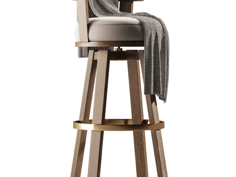 Genesis Bar Chair 3D Model