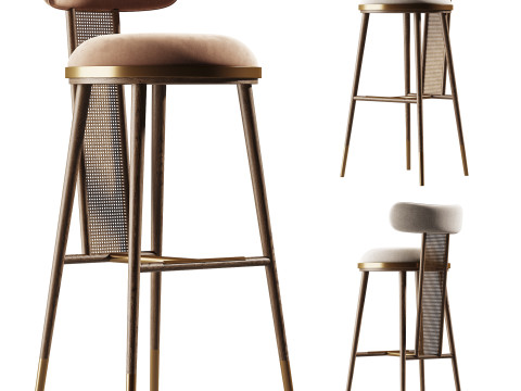 BAR CHAIR BLAKEY 3D Model