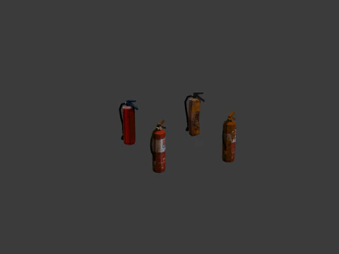 PSX Low-Poly Urban Infrastructure Pack 3D Model