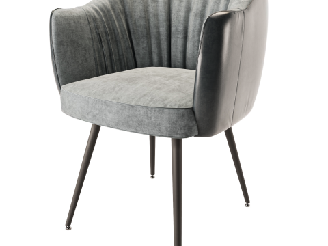 Luna 现代扶手椅 3D 模型