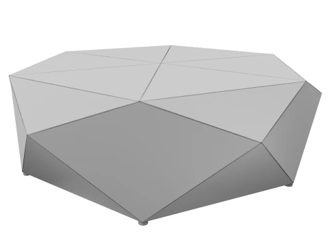 Modern Prism Coffee Table 3D Model