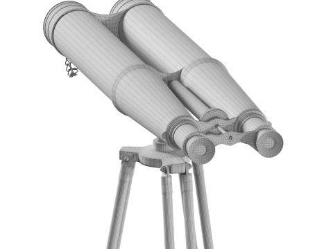 Yaman binoculars 3D Model