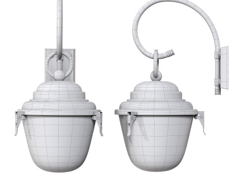 Lampada da parete Modello 3D