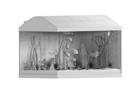 Aquarium 3D Model