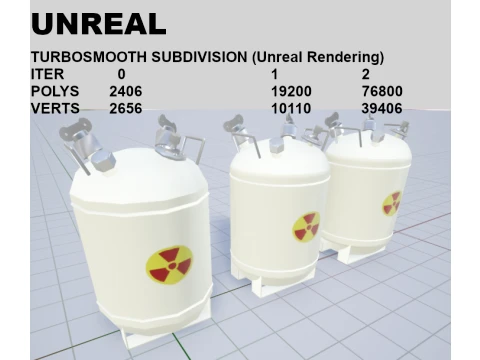 KJO-10 Liquid Radioactive Waste Container 3D Model