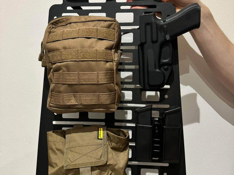 Molle system seat 3D Model