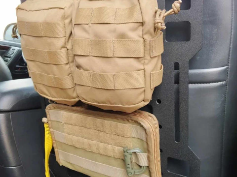 Molle system seat 3D Model