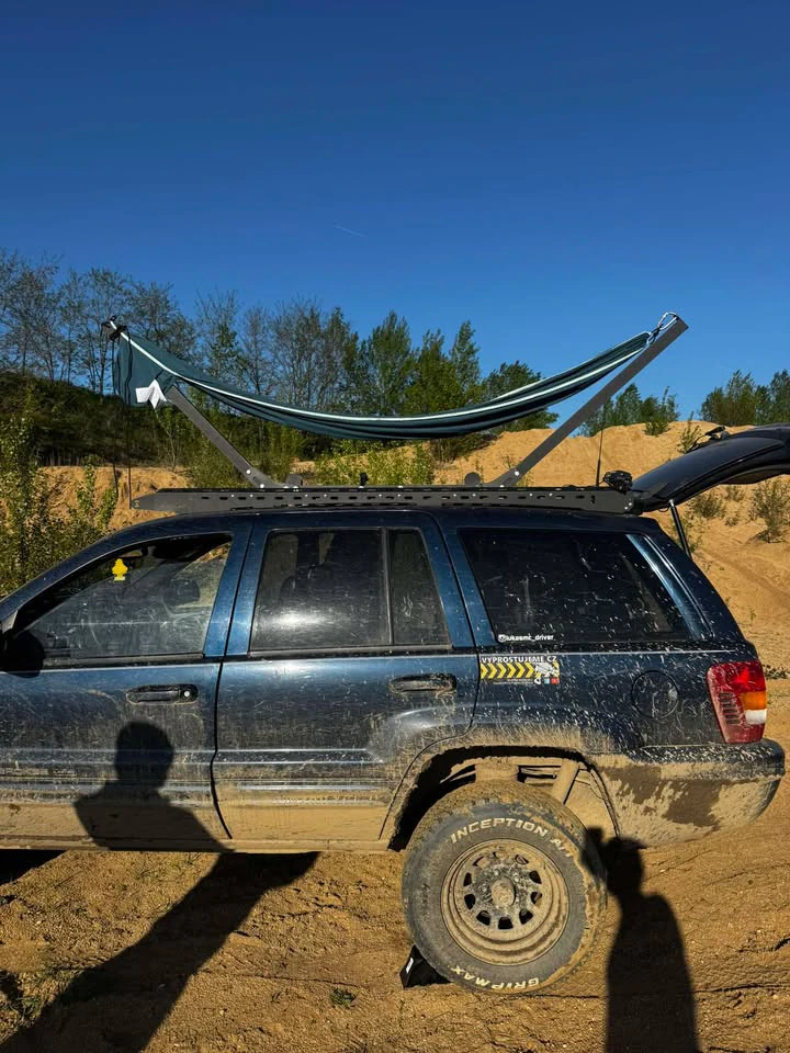 Hammock system for the roof of the car 3D Model .c4d .max .obj .3ds .fbx .stl .blend