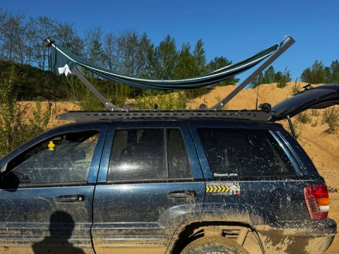 汽车车顶吊床系统 3D 模型