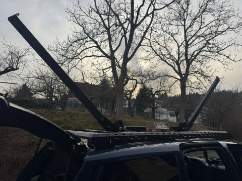 Hammock system for the roof of the car 3D Model