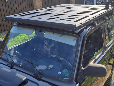 Багажник на дах з драбиною - LADA NIVA 3D Модель