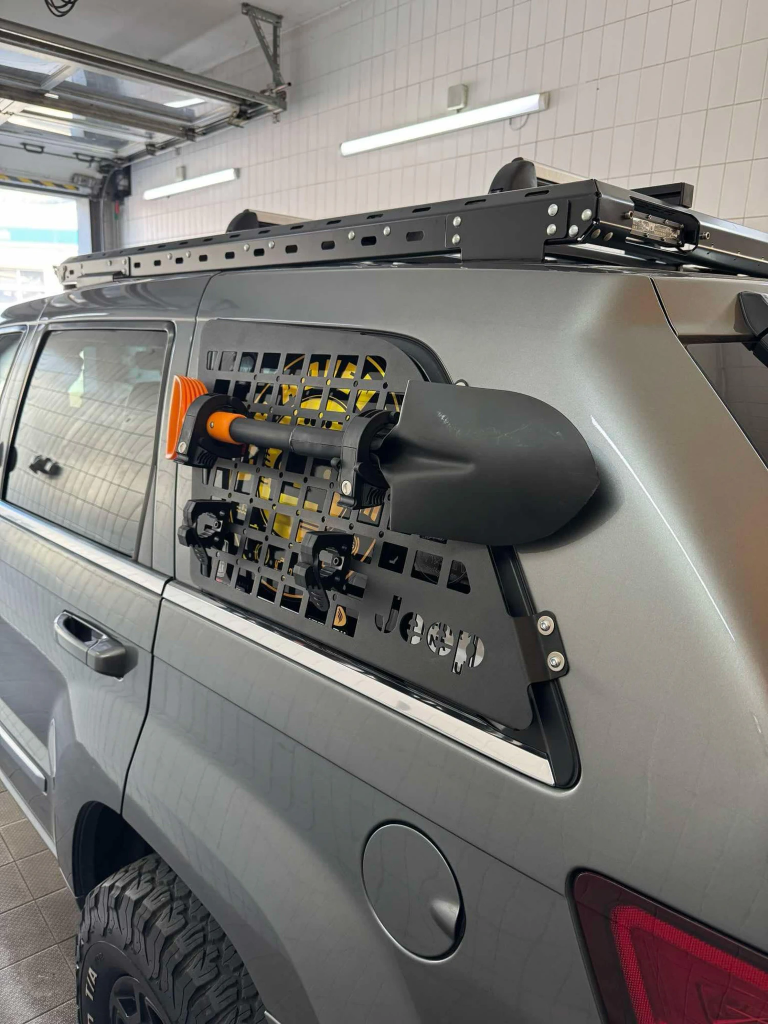 Jeep WK1 windows cover molle system 3D Model .c4d .max .obj .3ds .fbx .stl .blend 