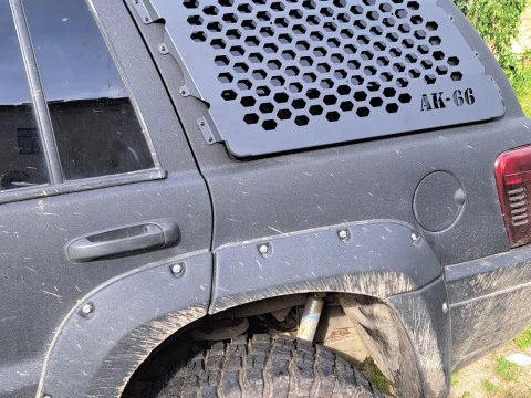 Jeep WJ windows cover molle system 3D Model