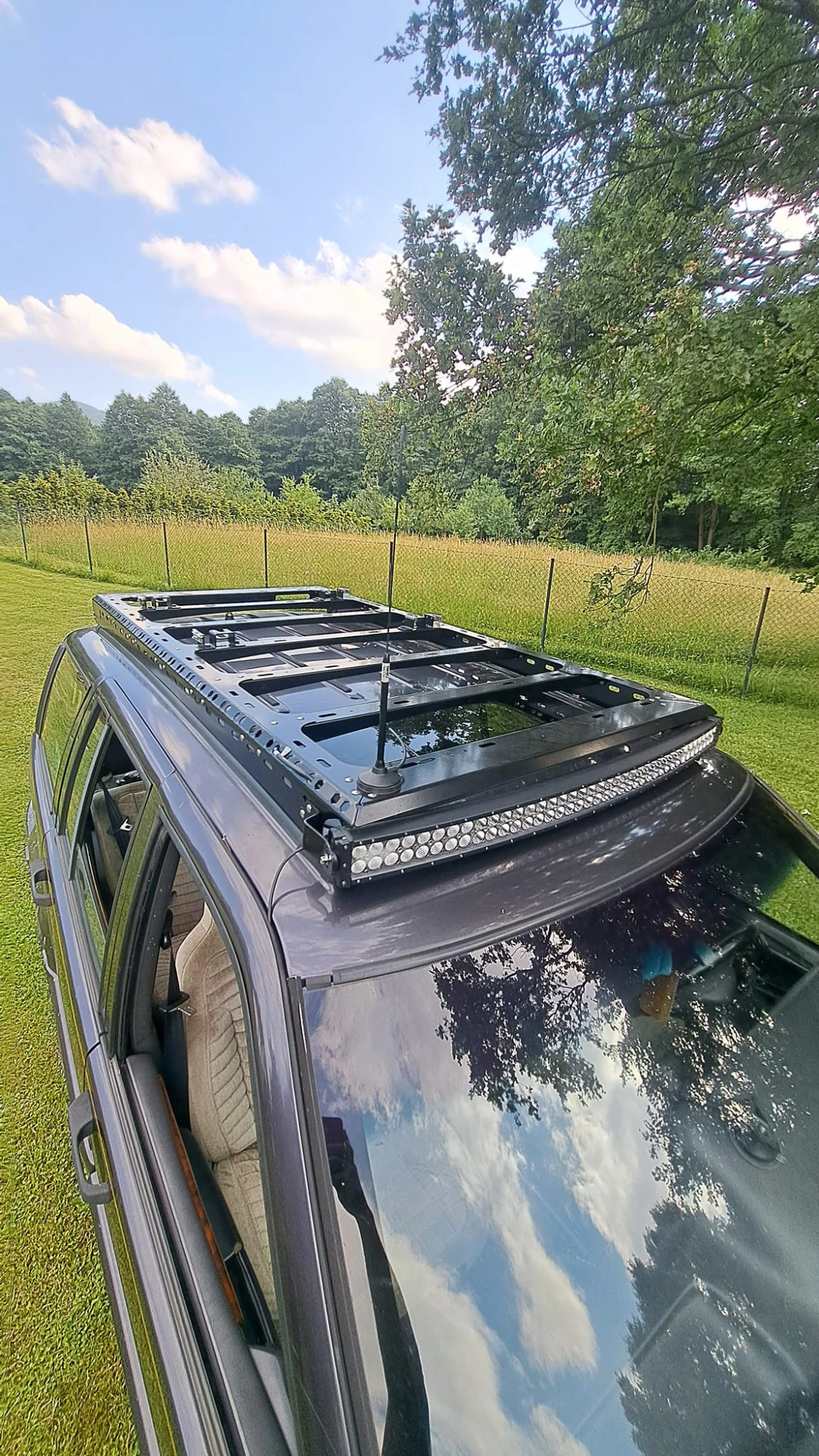 Jeep ZJ roof rack 3D Model .c4d .max .obj .3ds .fbx .stl .blend 