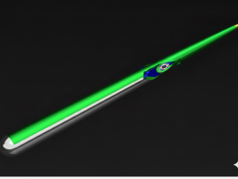 Esca ad ago per la pesca con design di stampa 3D con camera di piombo Modello di stampa 3D