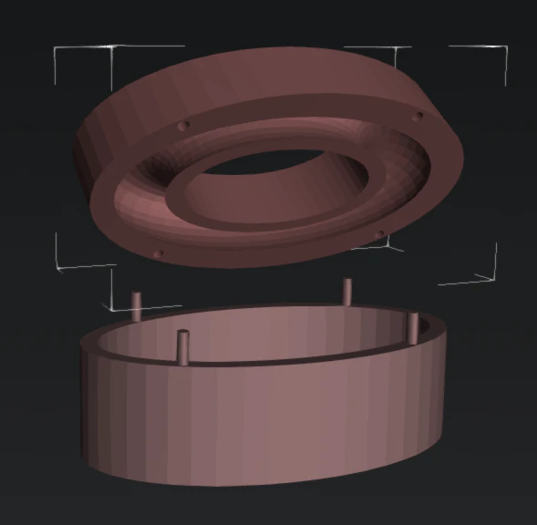 AntiEscape Feeder EasytoClean 3D Printable Model 3D Print Model .c4d .max .obj .3ds .fbx .stl .blend 