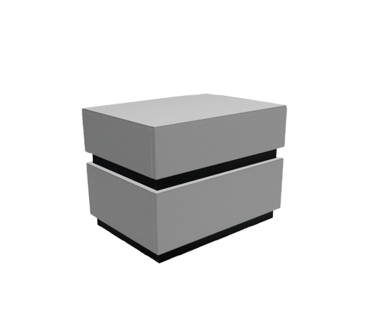 आधुनिक मिनिमलिस्ट नाइटस्टैंड - बेडसाइड टेबल 3D मॉडल .c4d .max .obj .3ds .fbx .stl .blend 