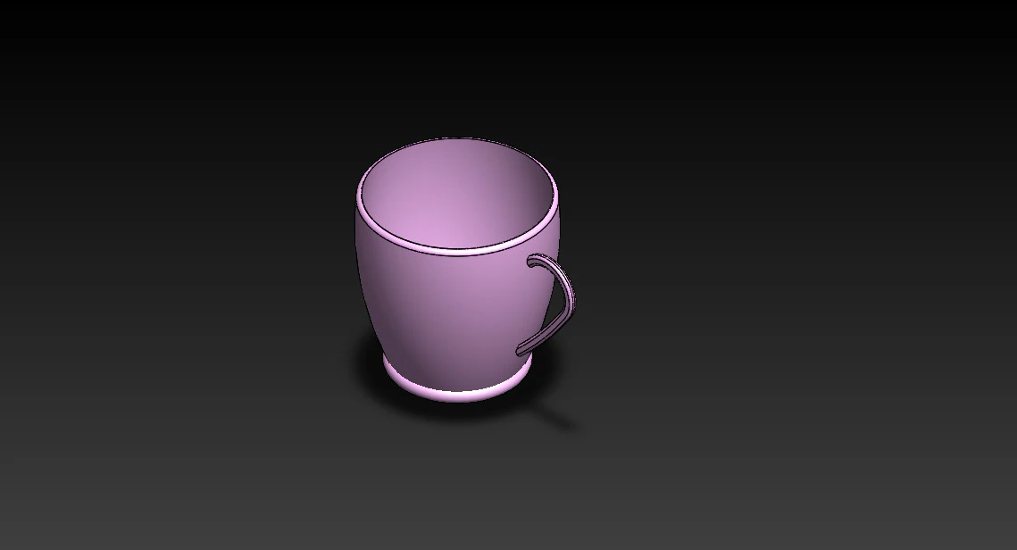 Tea cup 3D Model .c4d .max .obj .3ds .fbx .stl .blend 