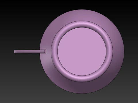 Tea cup 3D Model