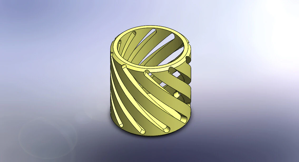 Pencil Holder 3D Model .c4d .max .obj .3ds .fbx .stl .blend 