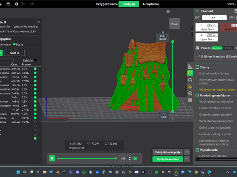 Średniowieczne chaty z WorkShop3D Model do druku 3D