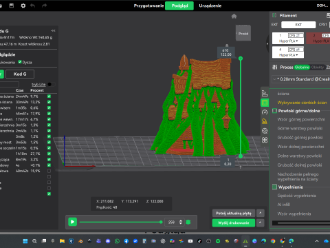 Średniowieczne chaty z WorkShop3D Model do druku 3D