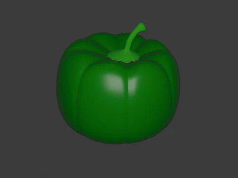 Stylized Vegetables Pack Low Poly 3D 3D Model