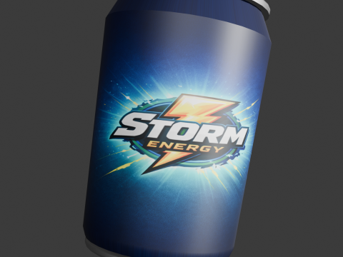 Stylized Drinks Pack low poly game ready Low-poly 3D Model