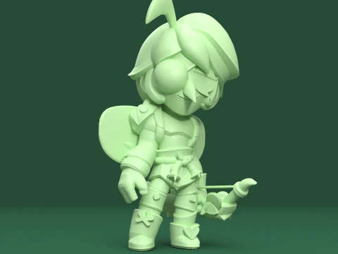 Angelo Original - Brawl Stars Modelo de Impressão 3D