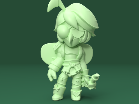 Angelo Original - Brawl Stars 3D Print Model
