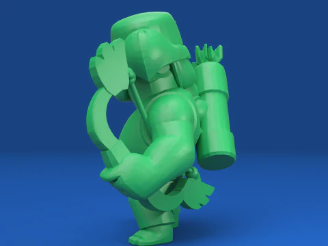 Bo Original - Brawl Stars Modèles 3D en vedette