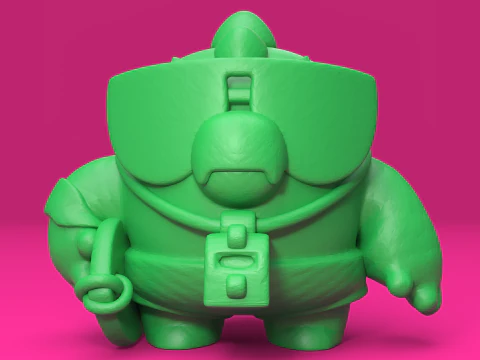 Buzz Original - Brawl Stars 3D Print Model