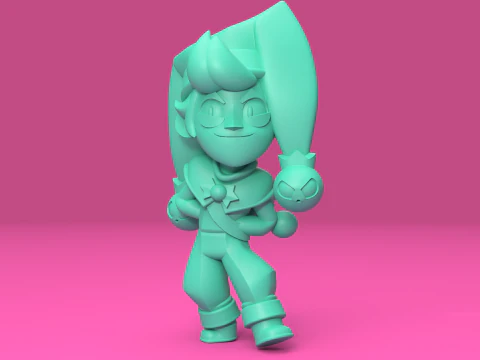 Chester Original - Brawl Stars Modèles 3D en vedette