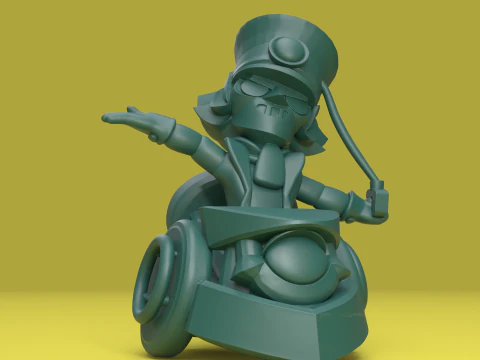 Chuck Asli - Bintang Brawl Model Cetak 3D