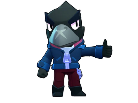 Crow Original - Brawl Stars 3D Print Model