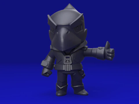 Crow Original - Brawl Stars 3D Print Model