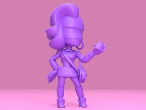 EMZ Original - Brawl Stars Modèles 3D en vedette