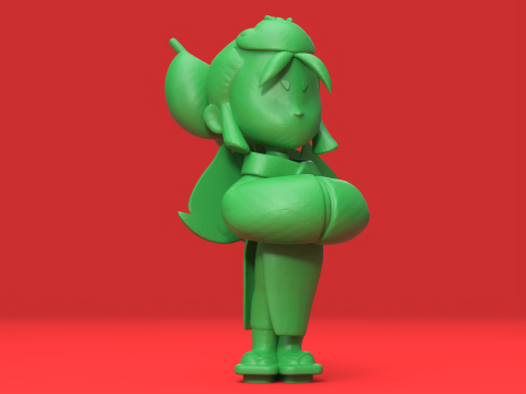 Kaze Asli - Bintang Brawl Model Cetak 3D