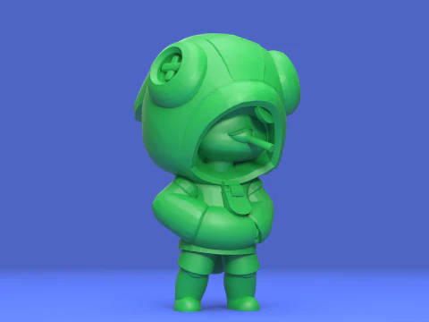 Leon Original - Brawl Stars 3D Print Model