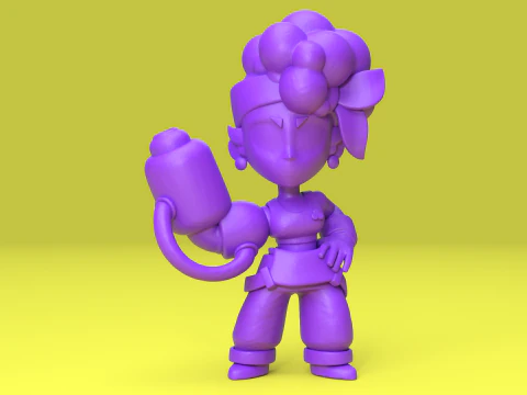 Maisie Original-Brawl Stars Modèles 3D en vedette