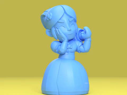 Piper Original - Brawl Stars Modelo de Impressão 3D