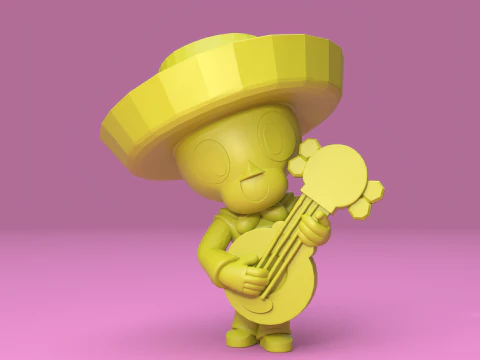 Poco Original - Brawl Stars 3D Print Model