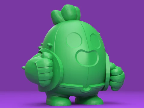 Spike Original - Brawl Stars 3D Print Model