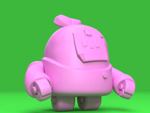 Sprout originale - Brawl Stars Modello di stampa 3D