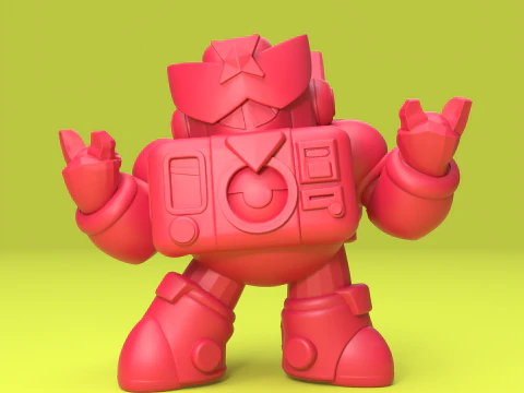 Surge Original - Brawl Stars Modèles 3D en vedette
