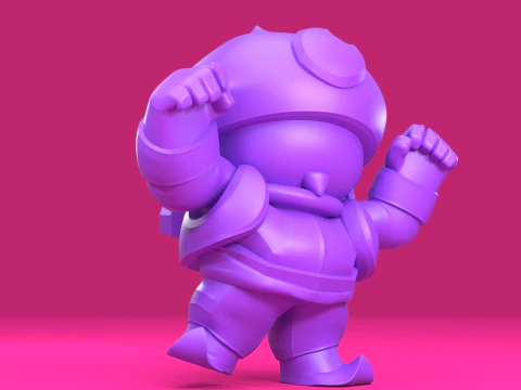 Genio Asli - Bintang Brawl Model Cetak 3D