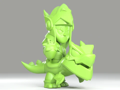 Draco Original - Brawl Stars Model do druku 3D