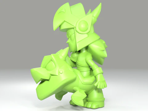 Draco Original - Brawl Stars 3D Print Model