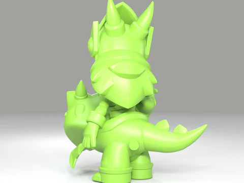 Draco Original - Brawl Stars 3D Print Model